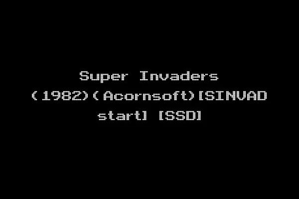 Super Invaders (1982)(Acornsoft)[SINVAD start] [SSD]