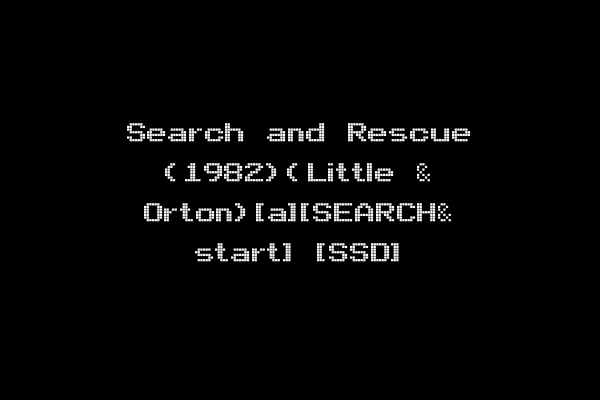 Search and Rescue (1982)(Little & Orton)[a][SEARCH& start] [SSD]
