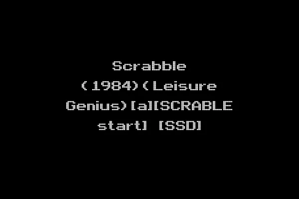 Scrabble (1984)(Leisure Genius)[a][SCRABLE start] [SSD]