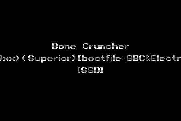Bone Cruncher (19xx)(Superior)[bootfile-BBC&Electron] [SSD]