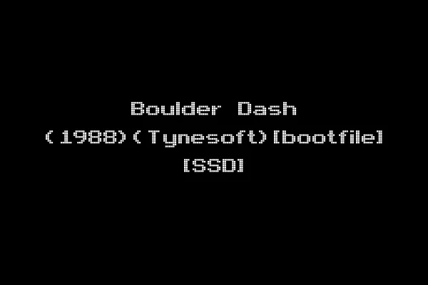 Boulder Dash (1988)(Tynesoft)[bootfile] [SSD]