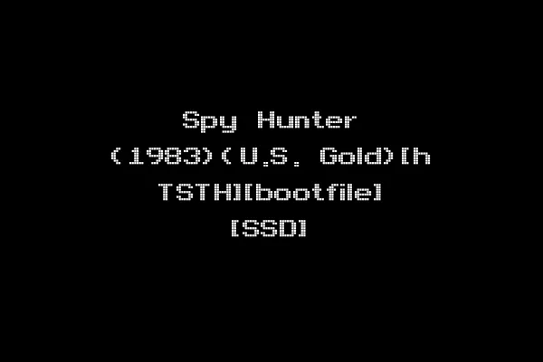 Spy Hunter (1983)(U.S. Gold)[h TSTH][bootfile] [SSD]