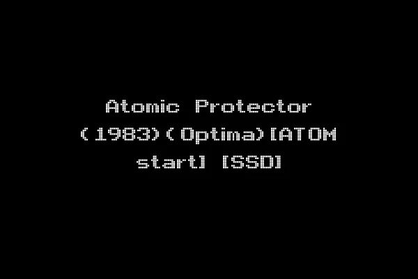 Atomic Protector (1983)(Optima)[ATOM start] [SSD]