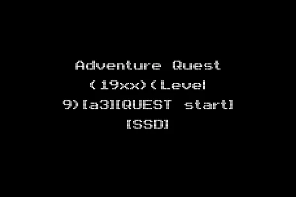 Adventure Quest (19xx)(Level 9)[a3][QUEST start] [SSD]
