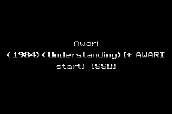 Awari (1984)(Understanding)[+.AWARI start] [SSD]