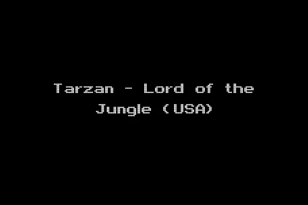 Tarzan - Lord of the Jungle (USA)