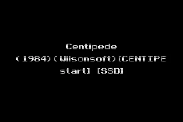Centipede (1984)(Wilsonsoft)[CENTIPE start] [SSD]