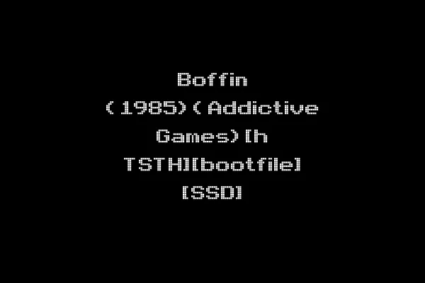 Boffin (1985)(Addictive Games)[h TSTH][bootfile] [SSD]
