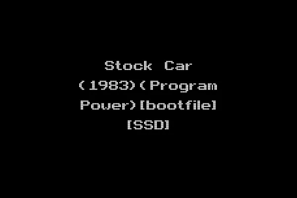 Stock Car (1983)(Program Power)[bootfile] [SSD]