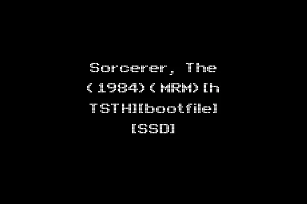 Sorcerer, The (1984)(MRM)[h TSTH][bootfile] [SSD]