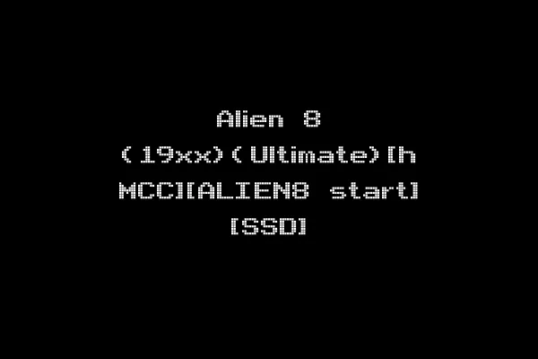 Alien 8 (19xx)(Ultimate)[h MCC][ALIEN8 start] [SSD]