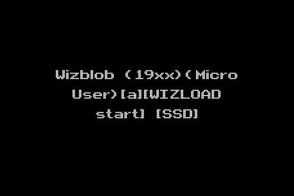Wizblob (19xx)(Micro User)[a][WIZLOAD start] [SSD]