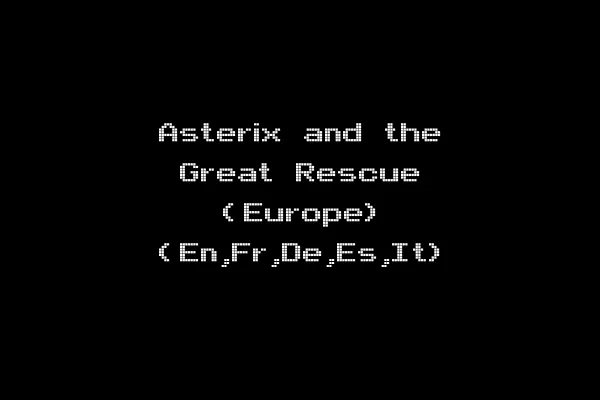 Asterix and the Great Rescue (Europe) (En,Fr,De,Es,It)