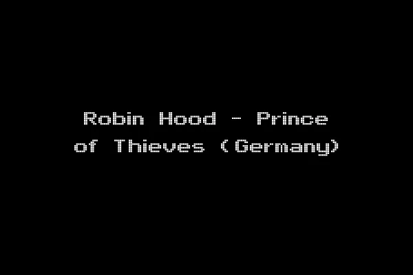 Robin Hood - Prince of Thieves (Germany)