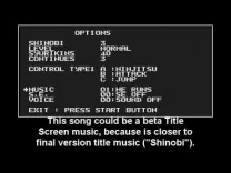 Super Shinobi II, The (Japan) (Beta)