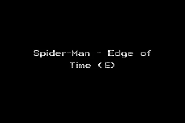 Spider-Man - Edge of Time (E)