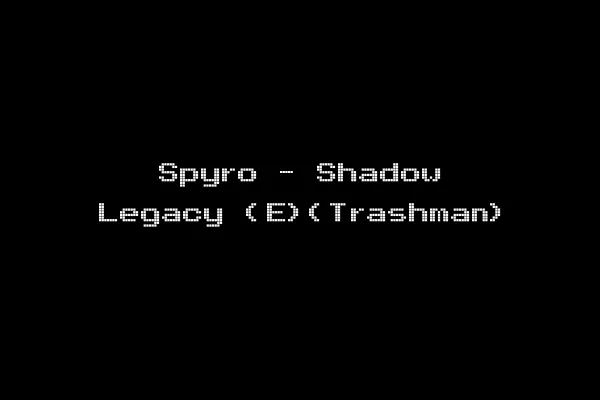 Spyro - Shadow Legacy (E)(Trashman)