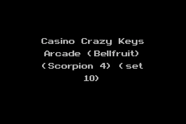 Casino Crazy Keys Arcade (Bellfruit) (Scorpion 4) (set 10)
