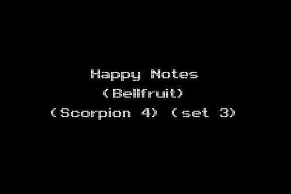 Happy Notes (Bellfruit) (Scorpion 4) (set 3)