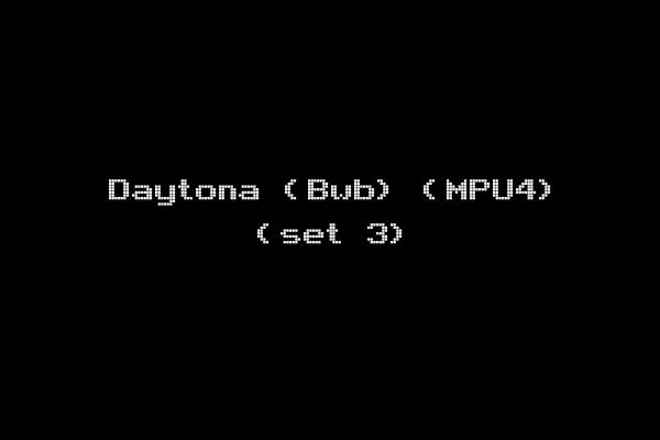 Daytona (Bwb) (MPU4) (set 3)