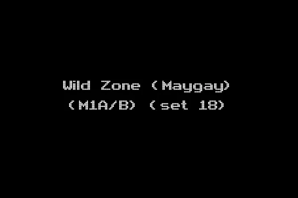 Wild Zone (Maygay) (M1A/B) (set 18)