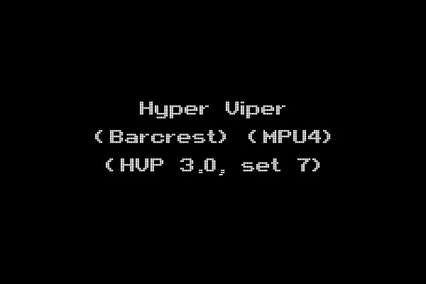 Hyper Viper (Barcrest) (MPU4) (HVP 3.0, set 7)