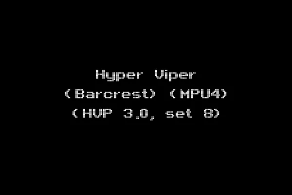 Hyper Viper (Barcrest) (MPU4) (HVP 3.0, set 8)