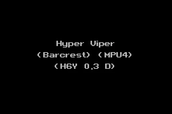 Hyper Viper (Barcrest) (MPU4) (H6Y 0.3 D)