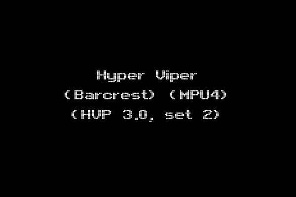 Hyper Viper (Barcrest) (MPU4) (HVP 3.0, set 2)