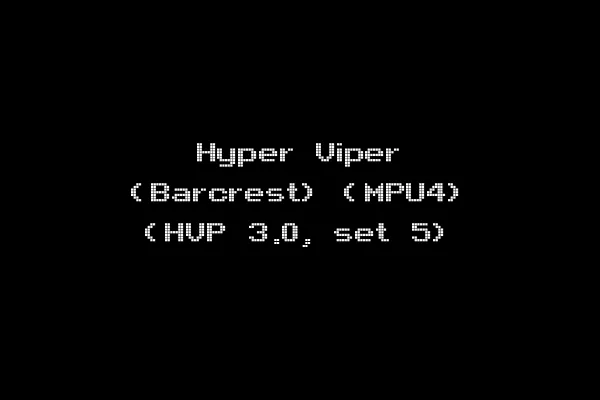 Hyper Viper (Barcrest) (MPU4) (HVP 3.0, set 5)