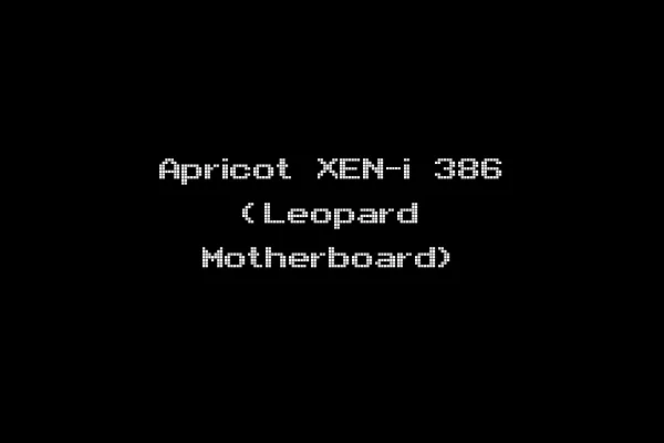 Apricot XEN-i 386 (Leopard Motherboard)