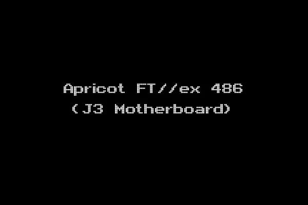 Apricot FT//ex 486 (J3 Motherboard)