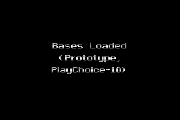 Bases Loaded (Prototype, PlayChoice-10)