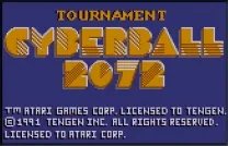 Tournament Cyberball 2072 (USA, Europe)