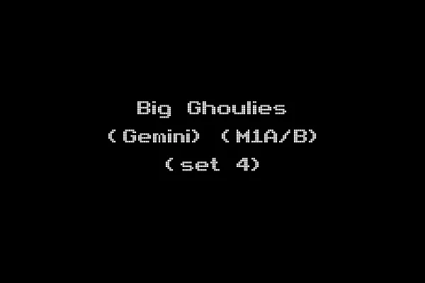 Big Ghoulies (Gemini) (M1A/B) (set 4)