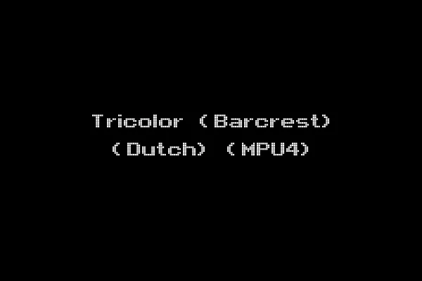 Tricolor (Barcrest) (Dutch) (MPU4)