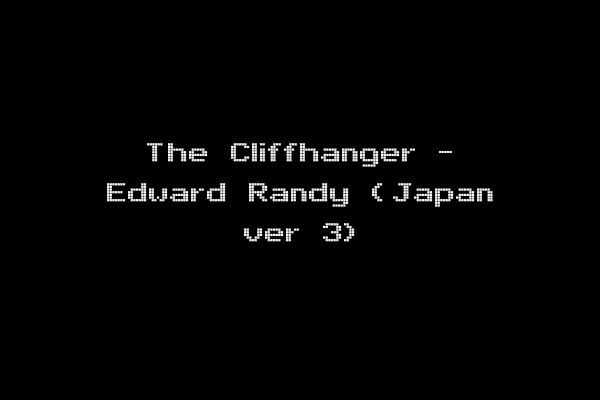 The Cliffhanger - Edward Randy (Japan ver 3)