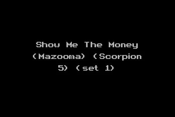 Show Me The Money (Mazooma) (Scorpion 5) (set 1)