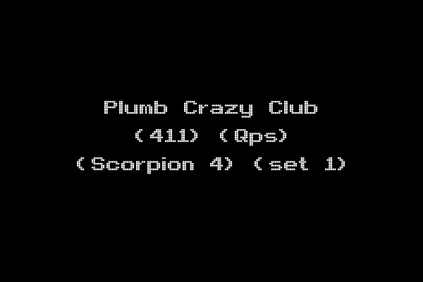 Plumb Crazy Club (411) (Qps) (Scorpion 4) (set 1)
