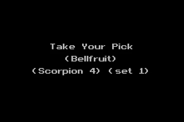 Take Your Pick (Bellfruit) (Scorpion 4) (set 1)