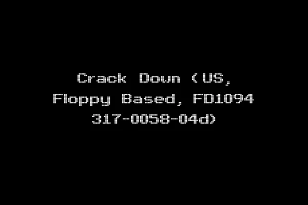Crack Down (US, Floppy Based, FD1094 317-0058-04d)