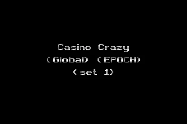 Casino Crazy (Global) (EPOCH) (set 1)