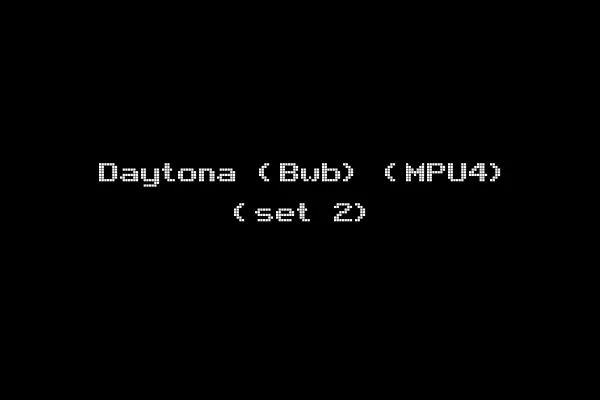 Daytona (Bwb) (MPU4) (set 2)