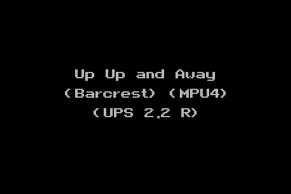 Up Up and Away (Barcrest) (MPU4) (UPS 2.2 R)