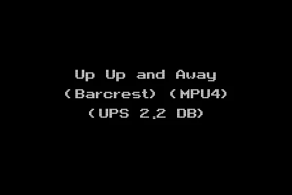 Up Up and Away (Barcrest) (MPU4) (UPS 2.2 DB)