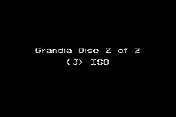 Grandia Disc 2 of 2 (J) ISO
