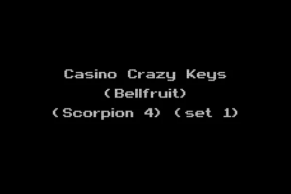 Casino Crazy Keys (Bellfruit) (Scorpion 4) (set 1)