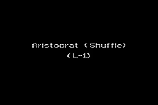 Aristocrat (Shuffle) (L-1)