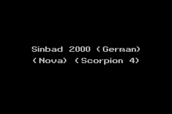 Sinbad 2000 (German) (Nova) (Scorpion 4)