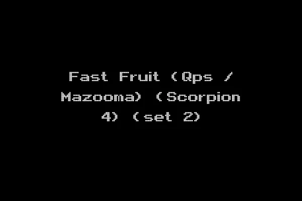 Fast Fruit (Qps / Mazooma) (Scorpion 4) (set 2)